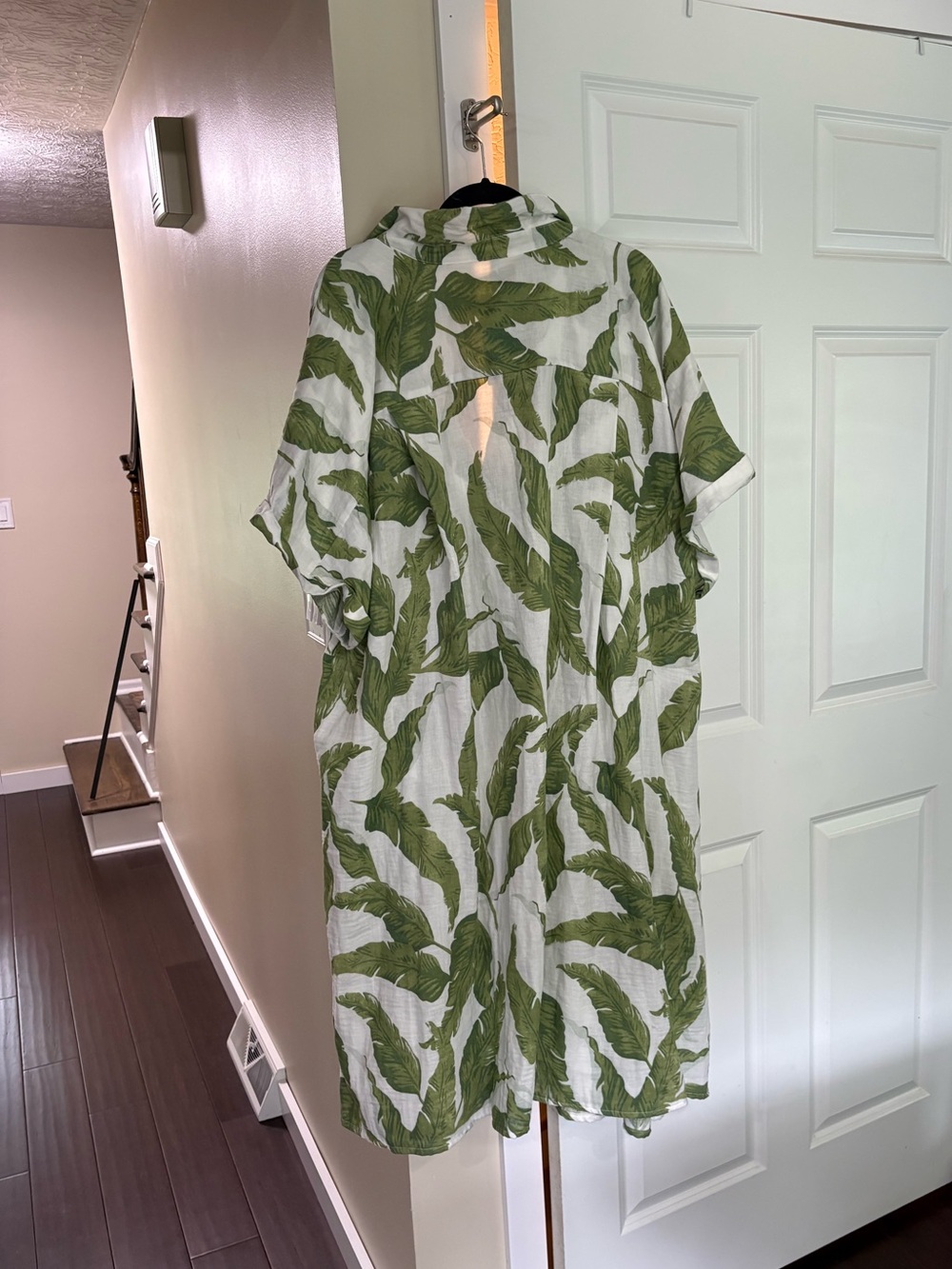 NEW! Torrid x Belle Isle tropical popover dolman midi dress - Picture 6 of 6